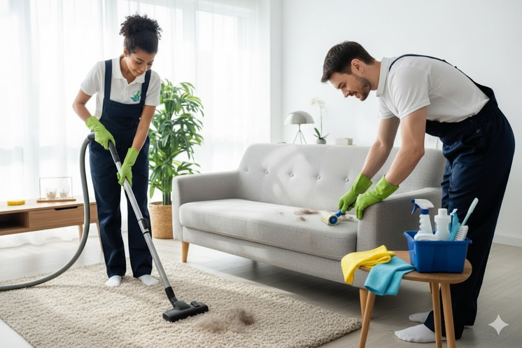 Cleaning Homes With Pets: Hair, Odor, and Health-Safe Practices